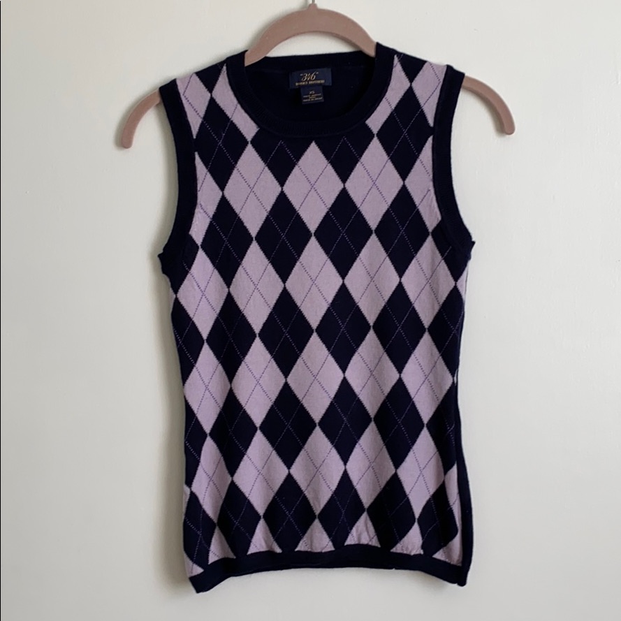 Brooks Brothers Women Size Xs Wool Sleeveless Top